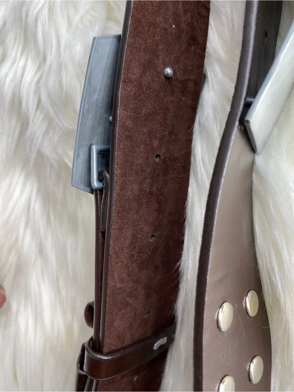 N/A brown leather